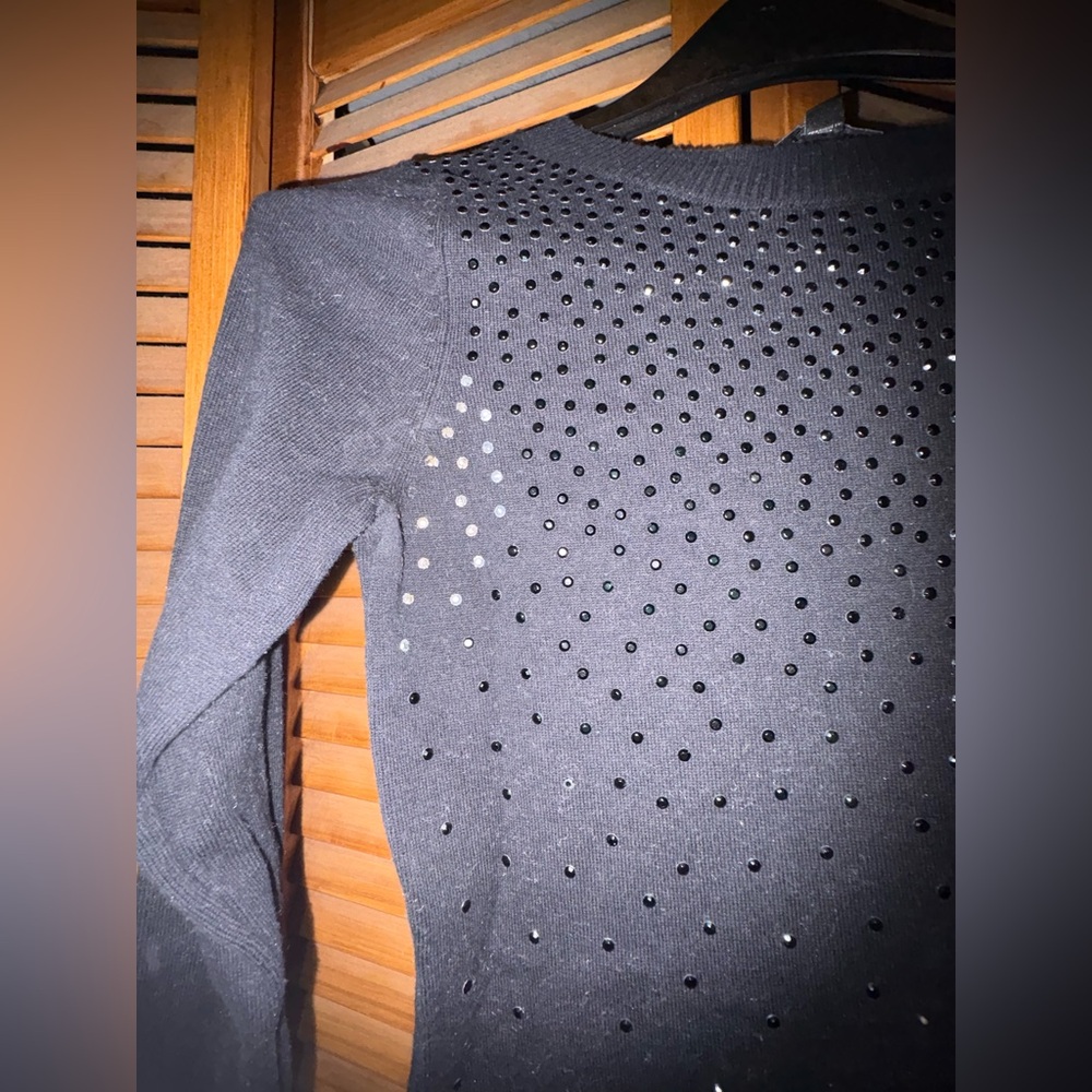 Express Rhinestone sweater. - Picture 3 of 4